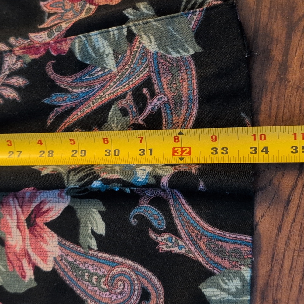 Vtg 90's Floral Button Down Midi Skirt High Waisted Feminine Cottagecore L/XL - Picture 13 of 13